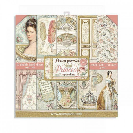 Princess 8x8 Paper Pack