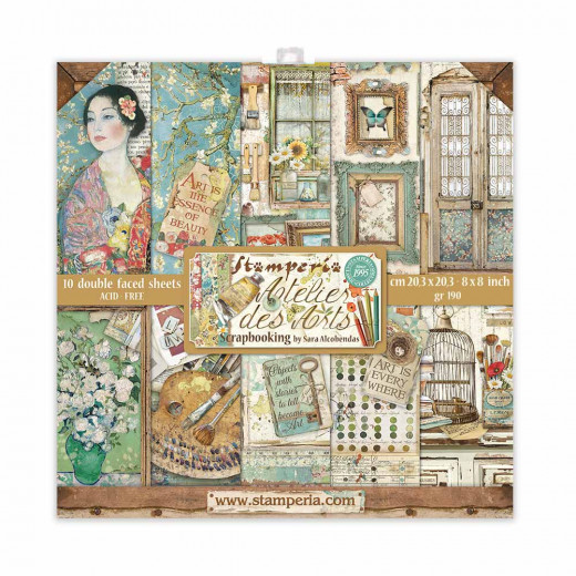 Atelier des Arts 8x8 Paper Pack