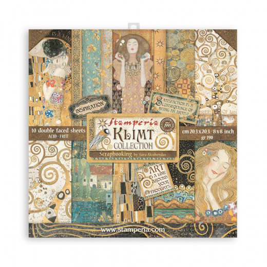 Klimt 8x8 Paper Pack