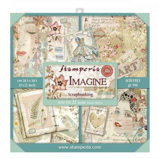 Maxi Imagine Maxi 12x12 Paper Pack