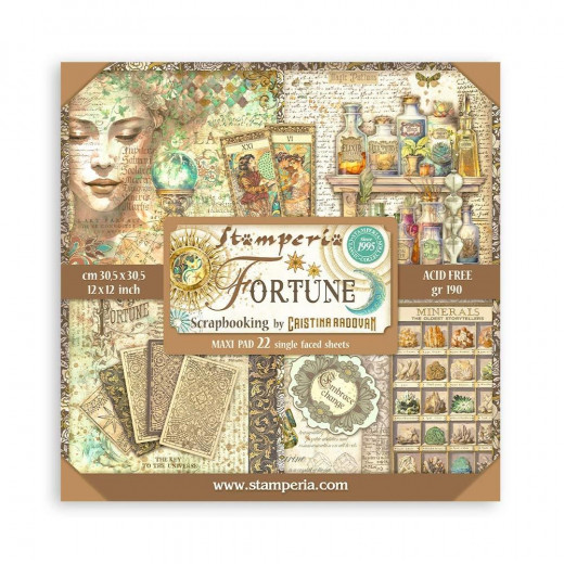 Fortune - 12x12 MAXI Paper Pad