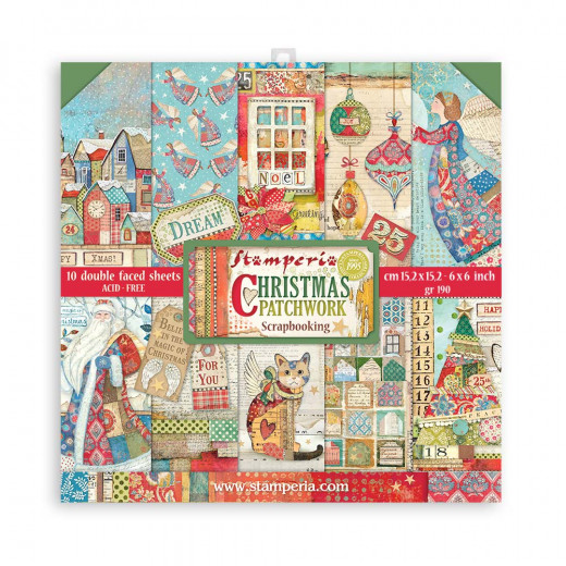 Christmas Patchwork 6x6 Paper Pack