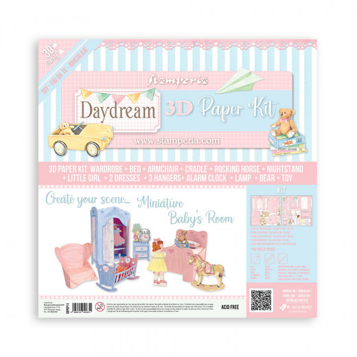 3D Paper Kit - DayDream Babyroom