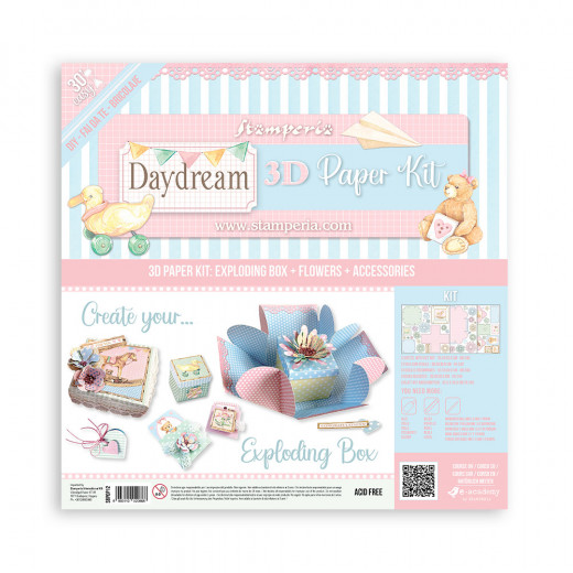 3D Paper Kit - DayDream Exploding Box