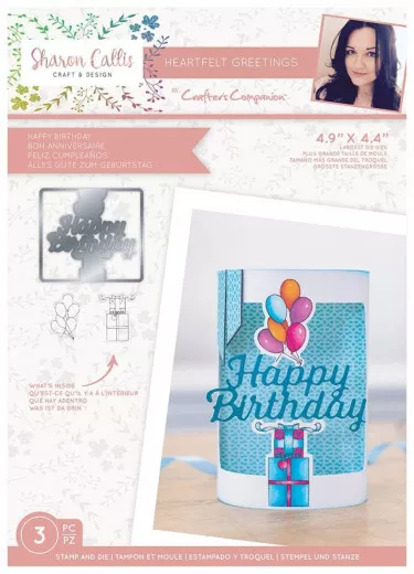 Stamps and Die - Heartfelt Greetings Happy Birthday