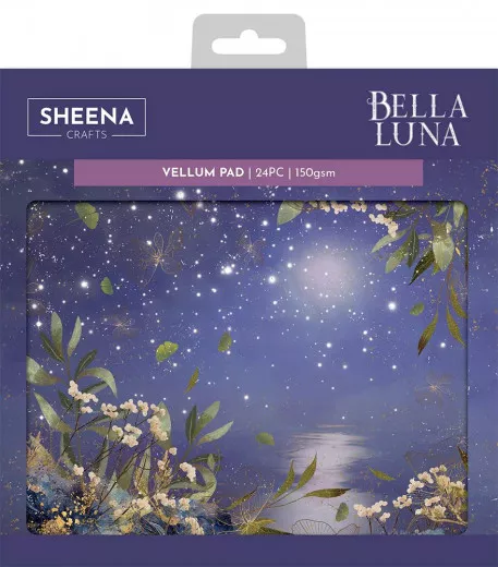 Sheena Douglass - Bella Luna - 8x8 Vellum Pad