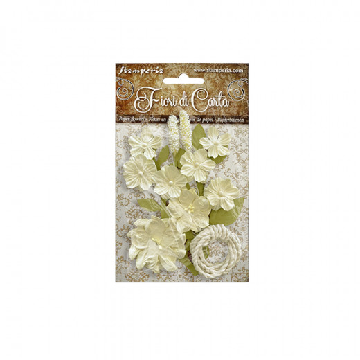 Stamperia Paper Flower Set - Gardenia and Spring Flowers