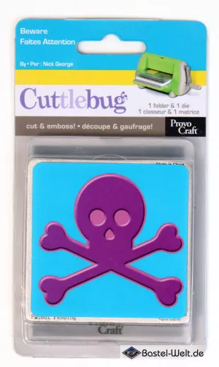 Cuttlebug - Cut and Emboss - Totenkopf