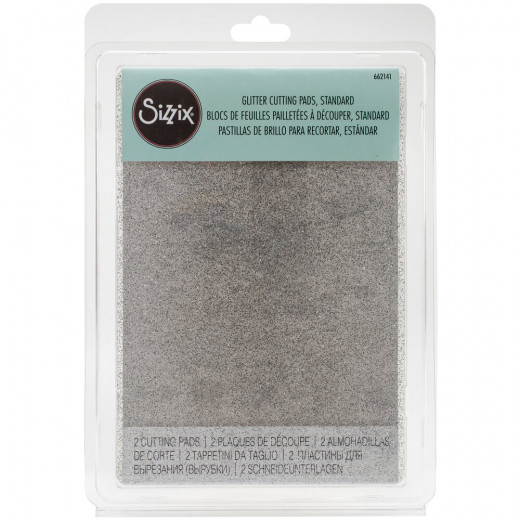 Cutting Pads, Standard (Silver Glitter)