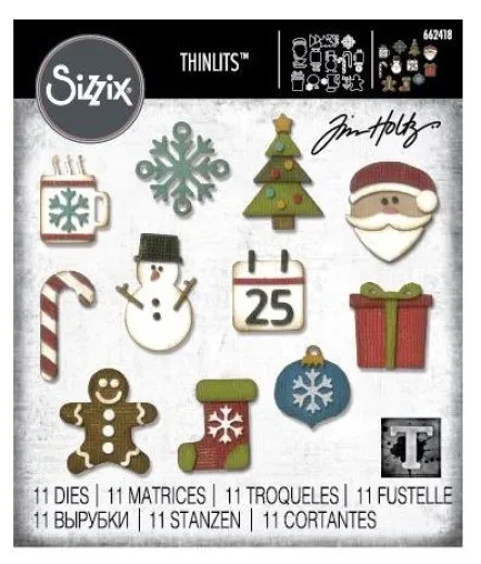 Thinlits Dies - Mini Christmas Things