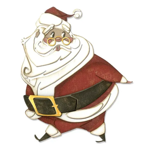 Thinlits Die Set - Tim Holtz Jolly St. Nick