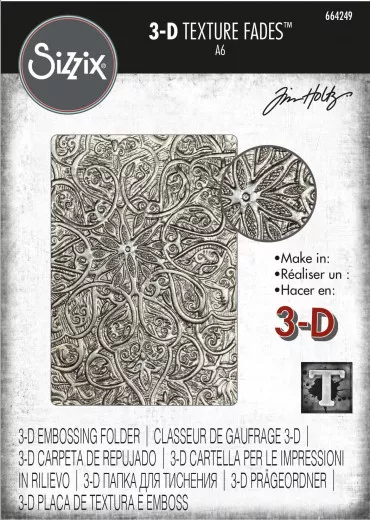 3D Embossing Folder - Engraved