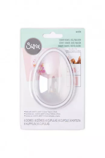 Sizzix Shaker Domes - Egg Balloon