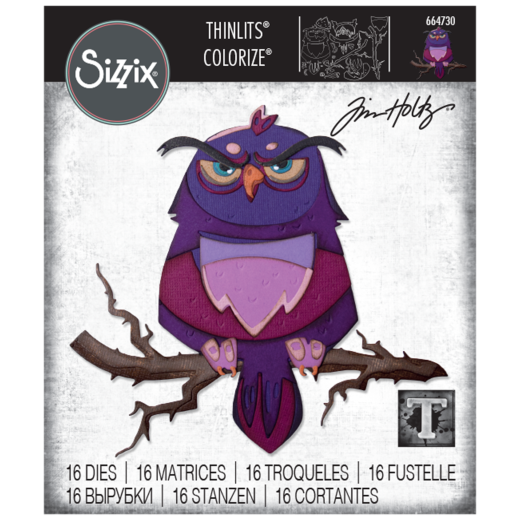 Thinlits Dies by Tim Holtz - Arthur Colorize