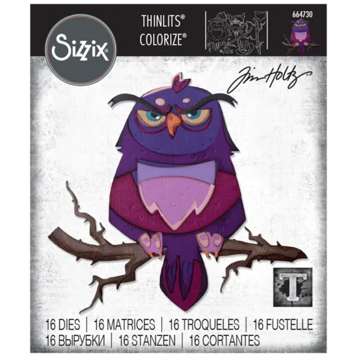 Thinlits Dies by Tim Holtz - Arthur Colorize