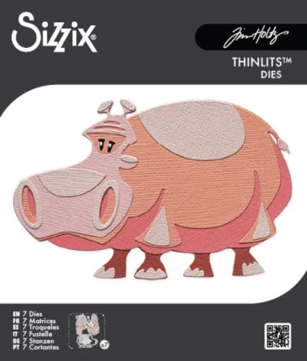 Thinlits Die Set by Tim Holtz - Bernice Colorize