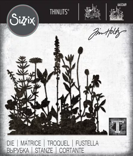 Thinlits Die by Tim Holtz - Flower Field