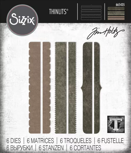 Thinlits Die Set by Tim Holtz - Decorative Trims