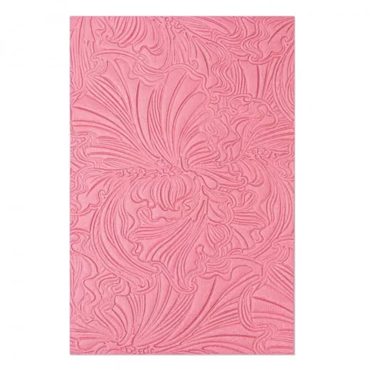 3D Embossing Folder - Abstrakte Blumen