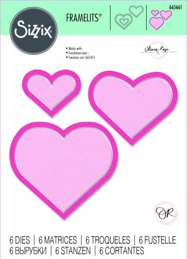 Framelits Dies - Heart Frames