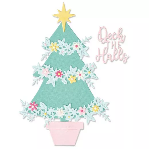 Thinlits Die Set - Embellished Christmas Tree