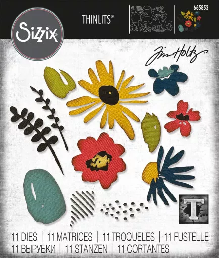 Thinlits Die Set by Tim Holtz - Modern Floristry