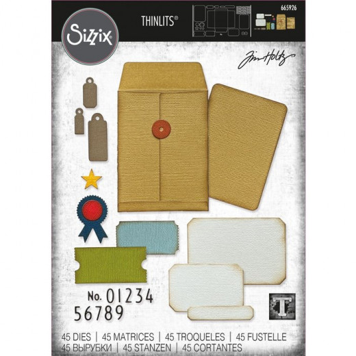 Thinlits Die Set by Tim Holtz - Collector