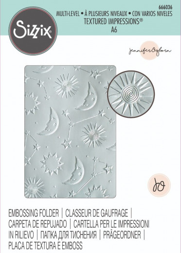 Multi-Level Embossing Folder - Moon Light