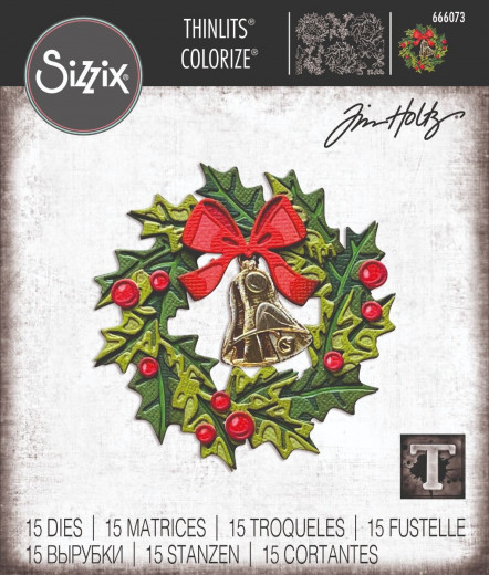 Thinlits Die Set by Tim Holtz - Yuletide, Colorize