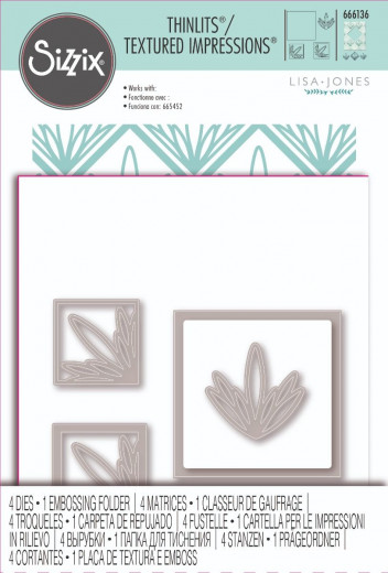 2D Impresslits Embossing Folder - Ornate Frame