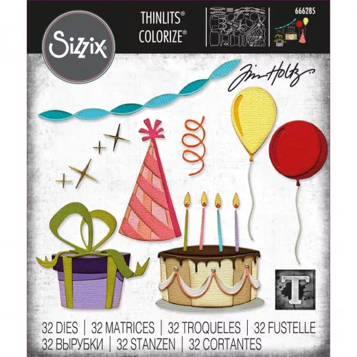 Thinlits Die Set by Tim Holtz - Celebrate