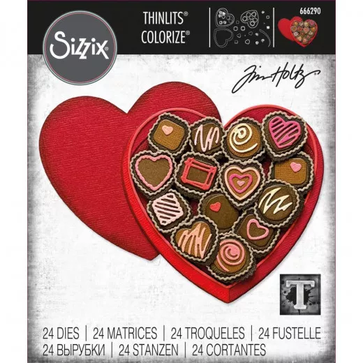 Thinlits Die Set by Tim Holtz - True Love