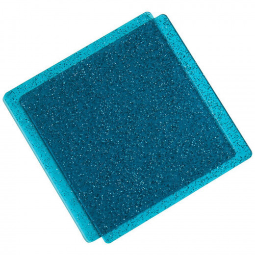 Sizzix - Cutting Pads Teal with Glitter 15 x 15 cm