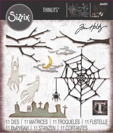 Thinlits Die by Tim Holtz - Vault Fright Night