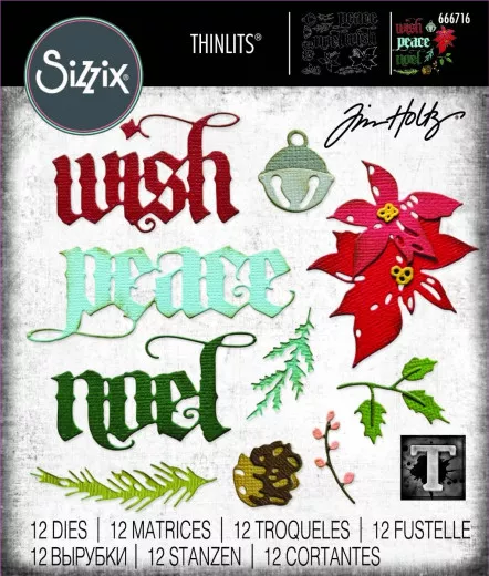 Thinlits Die by Tim Holtz - Vault Holiday Classic