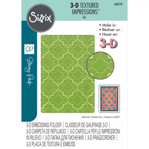 3D Embossing Folder by Stacey Park - Textures From Afar