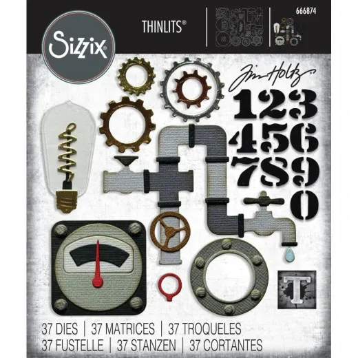 Thinlits Die by Tim Holtz - Vault Industrial