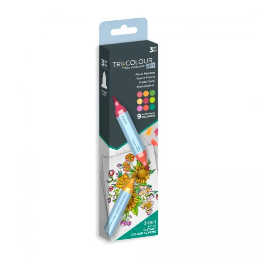 Spectrum Noir TriColour Aqua Marker - Floral Meadow