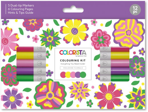 Colorista Colouring Kit - Feelgood Florals