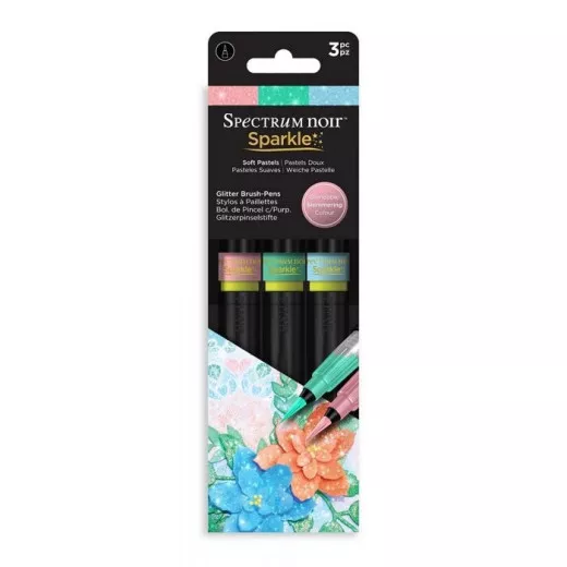 Spectrum Noir Sparkle Set - Soft Pastels