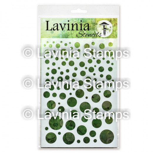 Lavinia Stencils - White Orbs