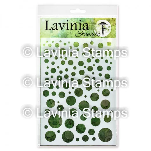 Lavinia Stencils - White Orbs