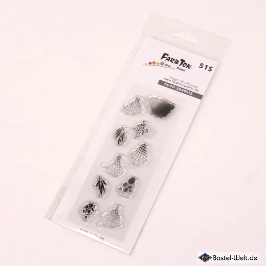 Clear Stamps für Faltblume Nr. 51 S