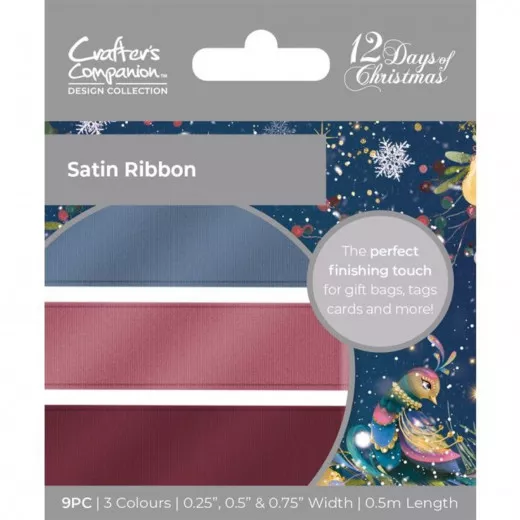 Twelve Days of Christmas - Satin Ribbon (Satinband)