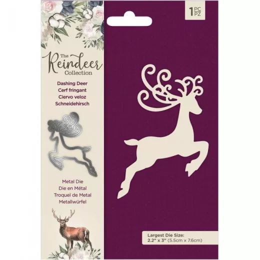 Metal Die - The Reindeer Collection Dashing Deer