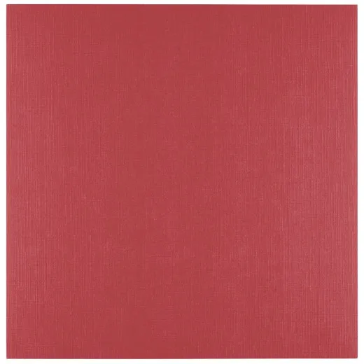 Florence - 30,5x30,5 cm Leinenkarton - Ruby