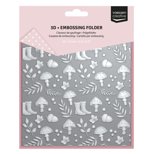 Vaessen Creative - Embossing Folder - Herbstliche Figuren