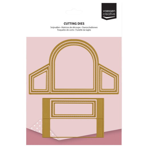 Vaessen Creative - Stanzschablone - Jolly Mail Collection - Displayschachtel