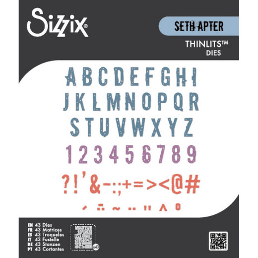 Thinlits Die by Seth Apter - Typography