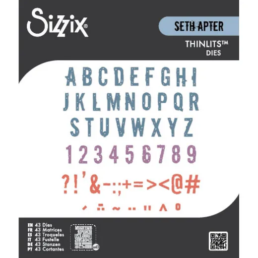 Thinlits Die by Seth Apter - Typography